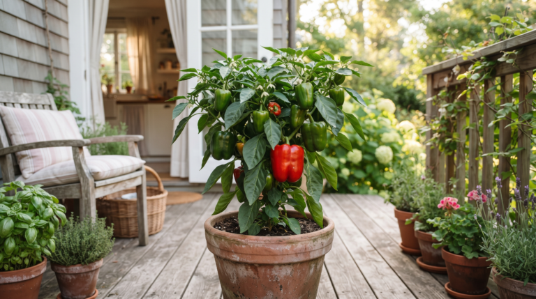 Growing Peppers in Containers