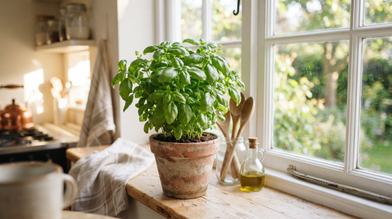 How to Grow Basil Indoors Year-Round