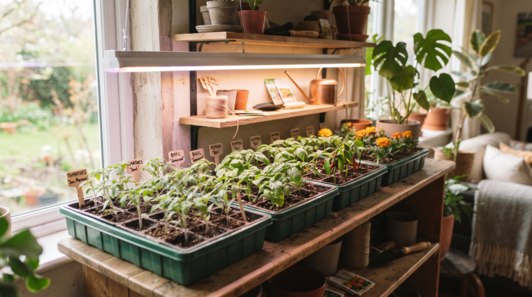 When to Start Seeds Indoors (by USDA Zone)